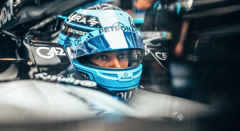 Russell volt a leggyorsabb a második bakui F1-es szabadedzésen is