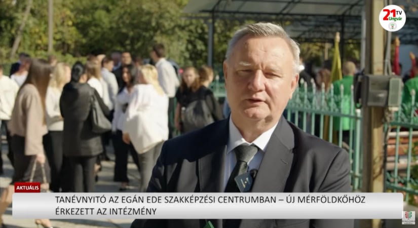 Aktuális (2026. 10. 01.) – Tanévnyitó az Egán Ede Szakképzési Centrumban – új mérföldkőhöz érkezett az intézmény (videó)