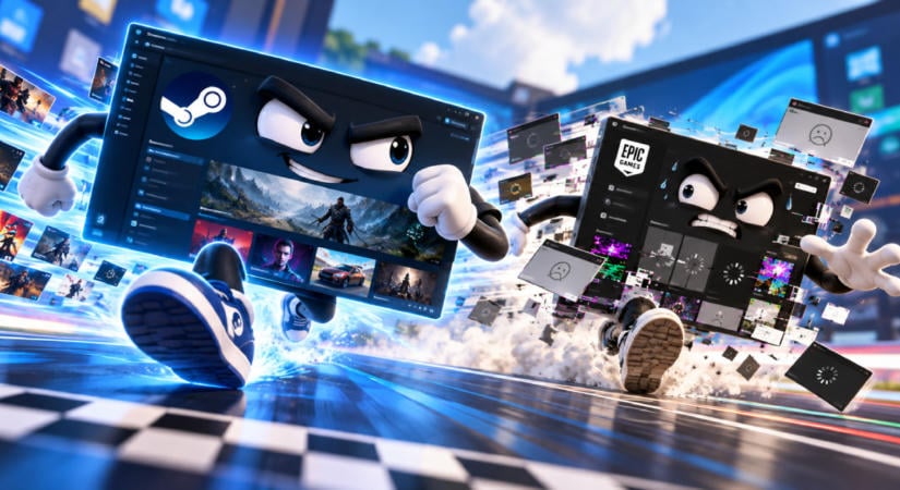 Az Epic alig ünnepelhette meg a győzelmét a Steam felett, a Valve máris visszavágott