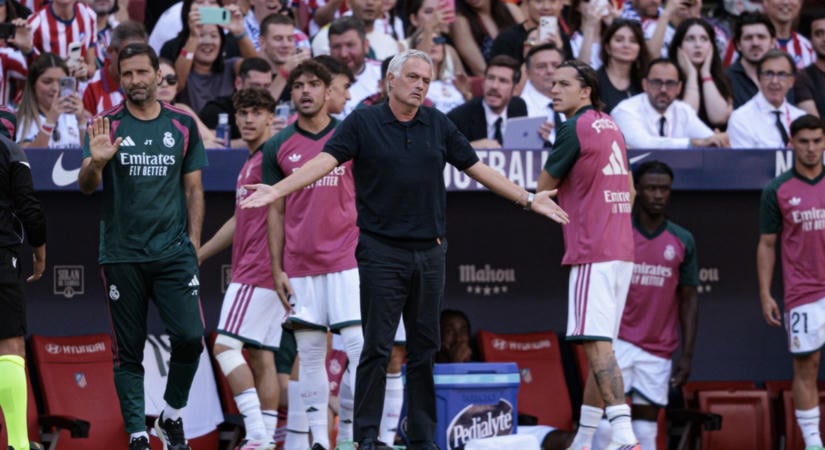 Mourinho kiakadt a madridi derbi után: „11 a 9 ellen kellett volna játszanunk”