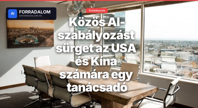 Közös AI-szabályozást sürget az USA és Kína számára egy tanácsadó