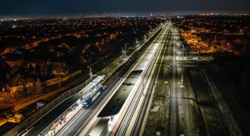 Sikeresen zárult a Budapest-Belgrád vasútvonal csúcsmenetrendi terhelést szimuláló tesztelése