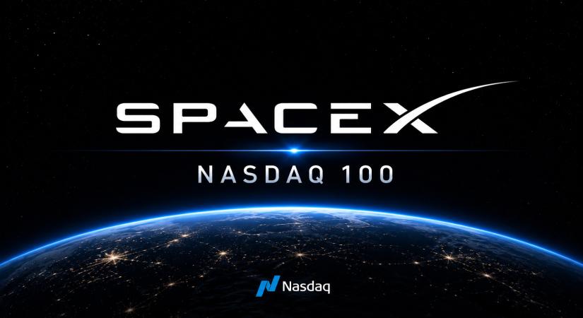 A SpaceX bekerül a Nasdaq-100 indexbe, milliárdos passzív beáramlás érkezhet a vállalat részvényeibe