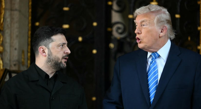 Zelenszkij telefonon beszélt Trumppal