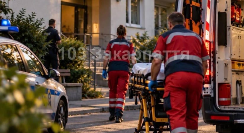 Harmadik emeletről zuhant ki egy 30 éves férfi Munkácson, súlyos az állapota