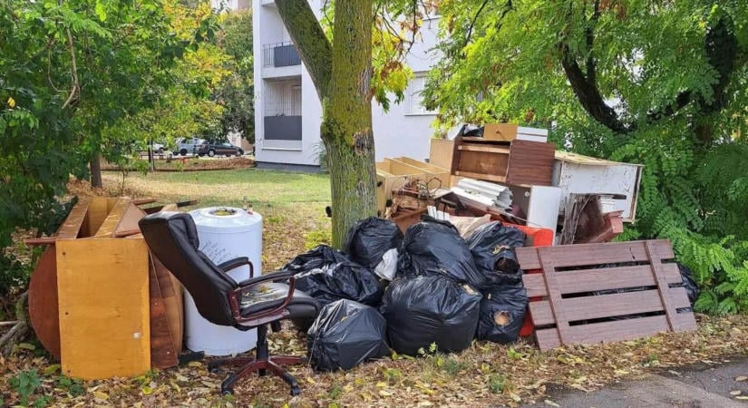 Mosógép és bútorok kerültek a közterületre, a polgármester eljárást indíthat az ügyben
