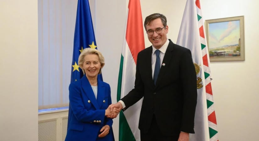 Ursula von der Leyent fogadta Karácsony Gergely a Városházán