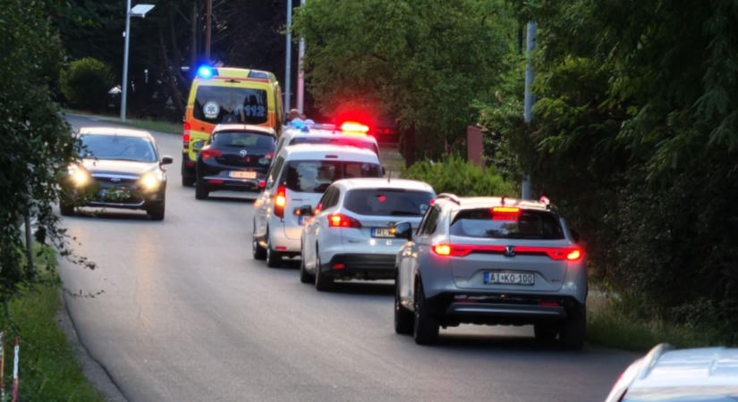 Cserbenhagyás Szombathelyen: Ketten utaztak a rolleren, balesetet okoztak, elhajtottak a helyszínről