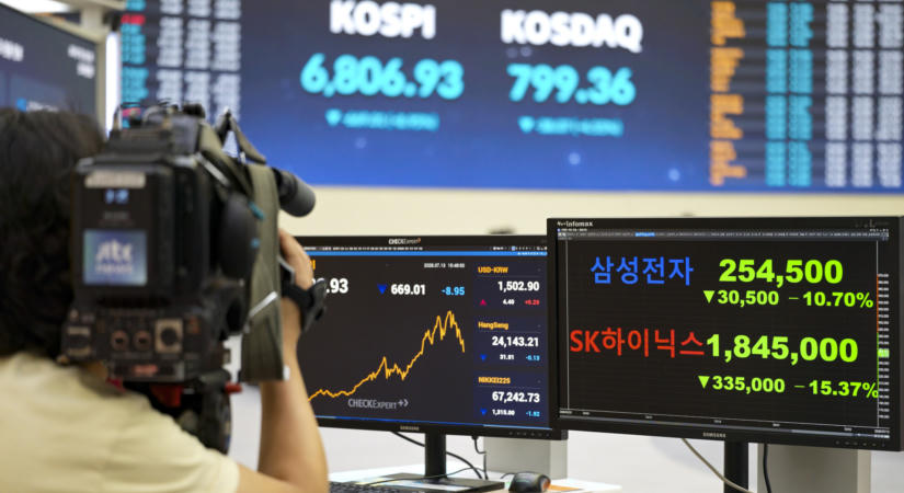 Nagyon beteg, ami a dél-koreai tőzsdén megy, kezdenek elfogyni a jelzők