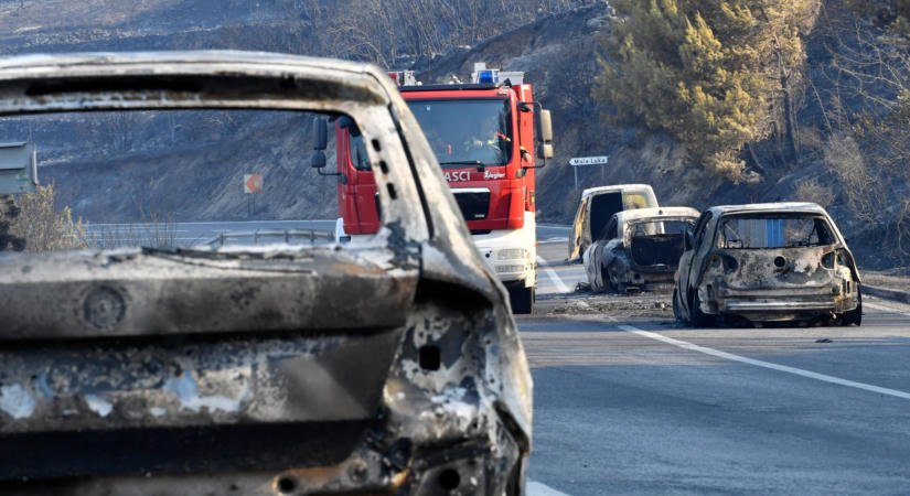 Gyújtogatócsoportot fogtak el Zadar közelében – terrorizmus gyanúja is felmerült