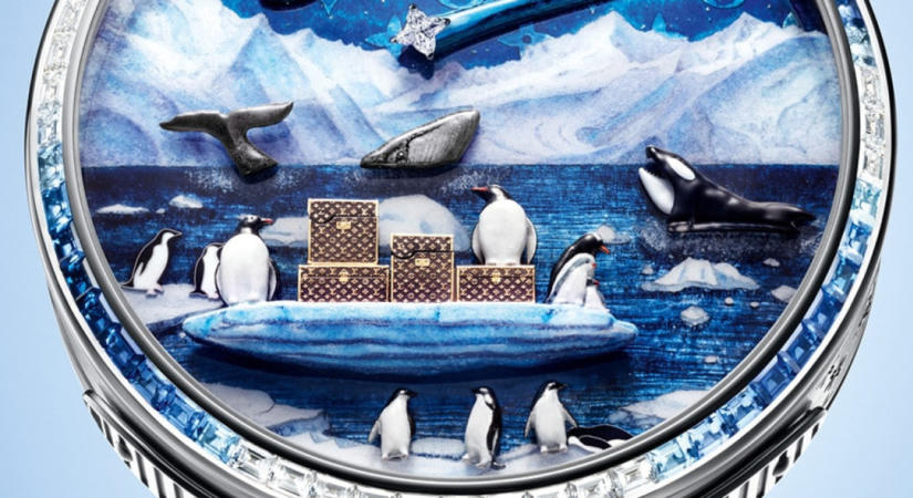 Nem szerénykedik a Louis Vuitton alaszkás zsebórája