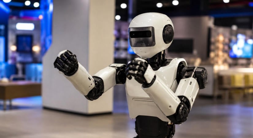 Humanoid robot támadt rá egy vásárlóra, az esetről megdöbbentő videó készült