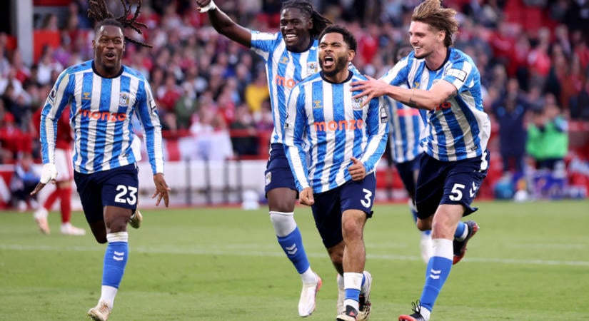 25 év után, nem akármilyen góllal nyert újra a PL-ben a Coventry!