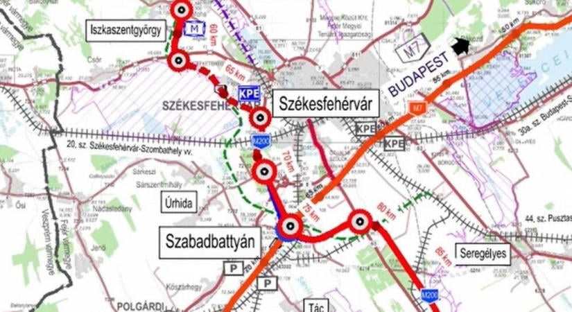 Kérdőjel került az M200 fölé – jövőre Fehérvárnál indulna az építkezés