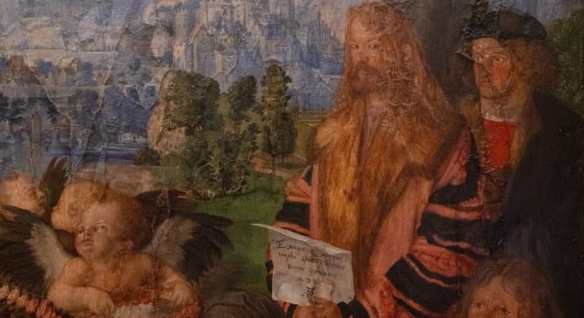 Dürer festményét gyalog szállították Prágába, már csak a háromnegyede eredeti, most öt évig újítják