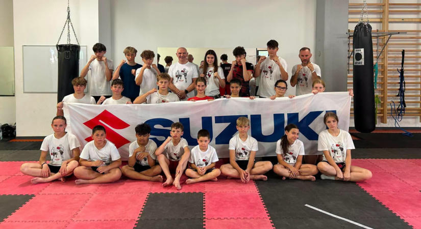 Sikeresen lezajlott a dorogi kick-box nyári edzőtábor