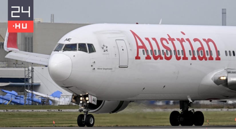 Bombafenyegetés miatt megszakította útját az Austrian Airlines járata