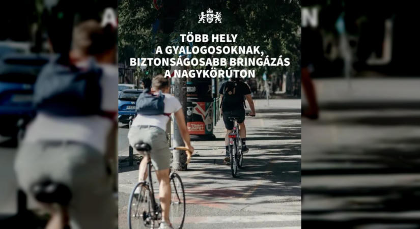 Átalakul a József körút: új közlekedési rendet tesztelnek Budapesten