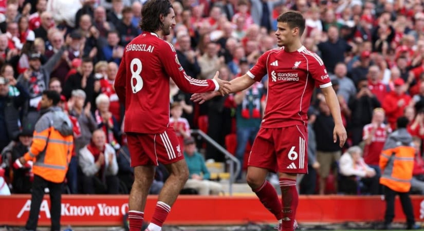 Csak egy magyar a Liverpool kezdőjében a csúcsrangadón