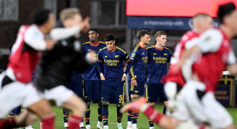 Sokkoló az Arsenal kiesése az angol Ligakupából!