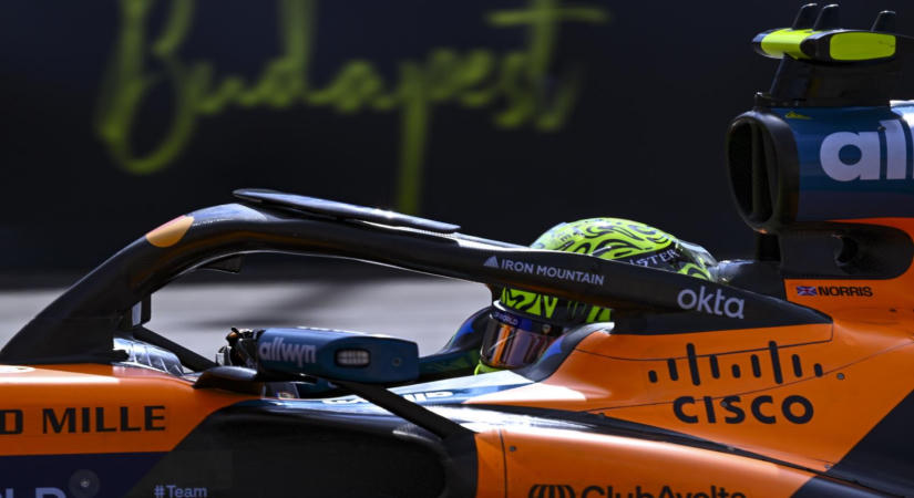 Lando Norrisé lett a pole a Hungaroringen