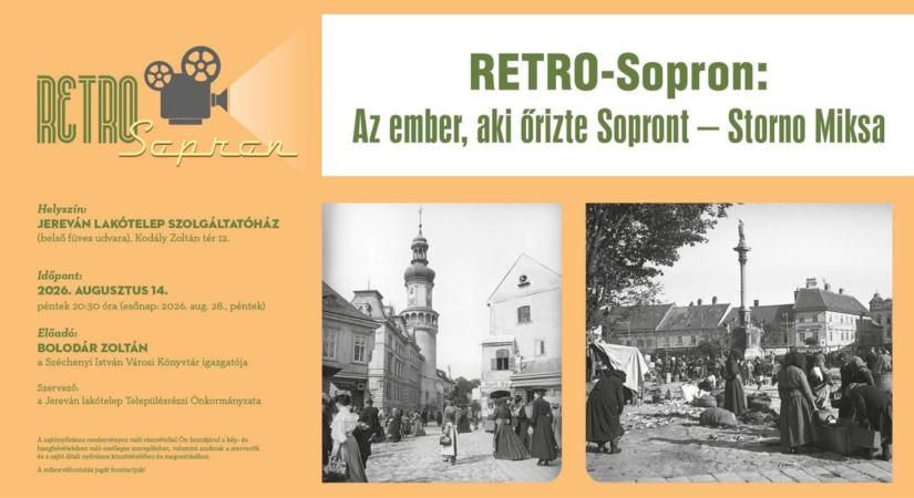 Ismét Retro Sopronra várják az érdeklődőket a Jereván lakótelepen
