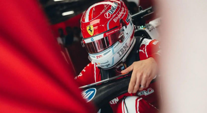 Újabb csapás érheti Charles Leclerc-t Bakuban