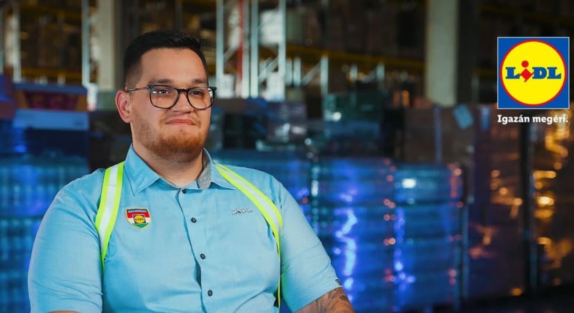 „Úgy mentem haza, hogy én itt szeretnék dolgozni” - Munka, magánélet, hobbi: a Lidlnél mindez egyensúlyban lehet