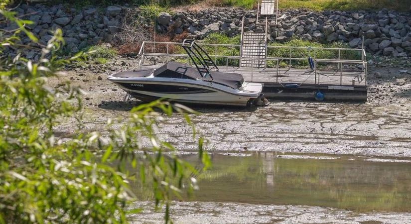 Lassan teljesen elapad a Sugó Bajánál, aggasztó látvány (videó)
