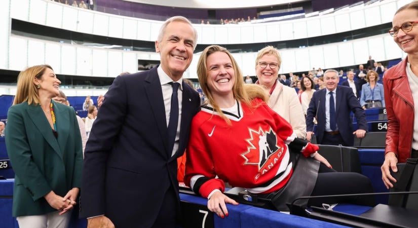 Kanada és Európa stratégiai szövetségét sürgette Mark Carney az EP-ben