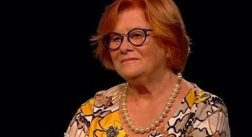 Káprázik a szem! Ebben a varázslatos zöld ruhában jelent meg Pászthy Juli a Halhatatlanok Társulatának idei ünnepségén