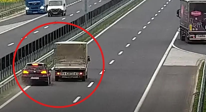 Videó: a jó szándék vezérelte, mégis óriási baleset lett a vége!