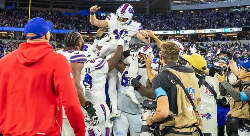 Josh Allen és a Bills hosszabbítás után húzta be az MVP-k csatáját Los Angelesben – videó