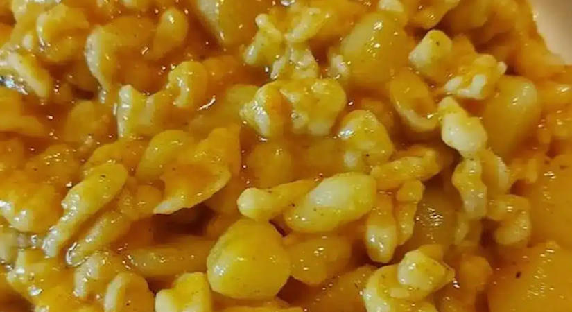 Krumplis nokedli recept: nem volt itthon tészta, mostantól csak így készítem!
