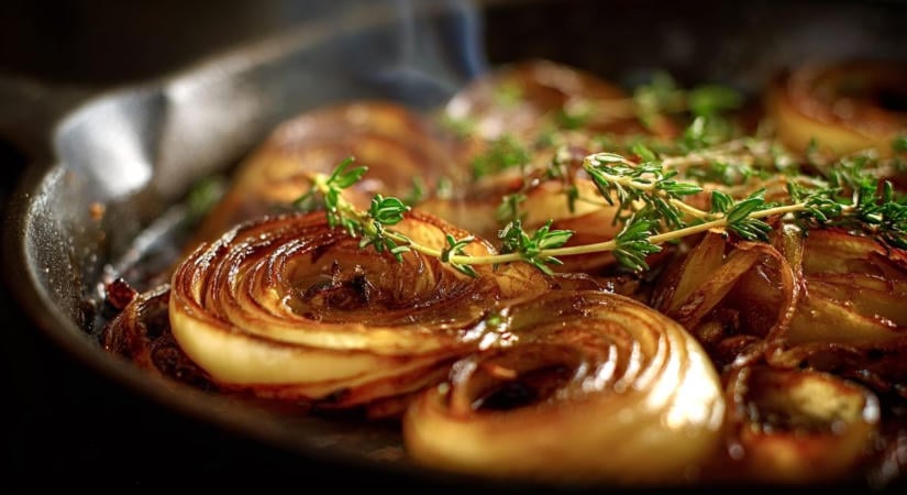Így lesz tökéletes a karamellizált hagyma 20 perc alatt: 1 olcsó hozzávaló a titka – Recept