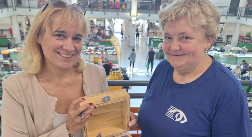 Sikeres jótékonysági főzés a győri vásárcsarnokban
