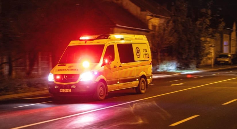 Súlyosan megsérült egy ember a Győrben történt balesetben