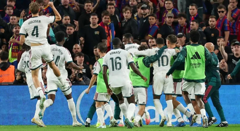 Szégyent emlegetnek Madridban a Barcelona elleni rangadón kitört botrány miatt