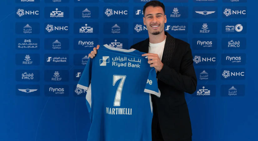Mátrixos videóval jelentette be Gabriel Martinellit az Al-Hilal