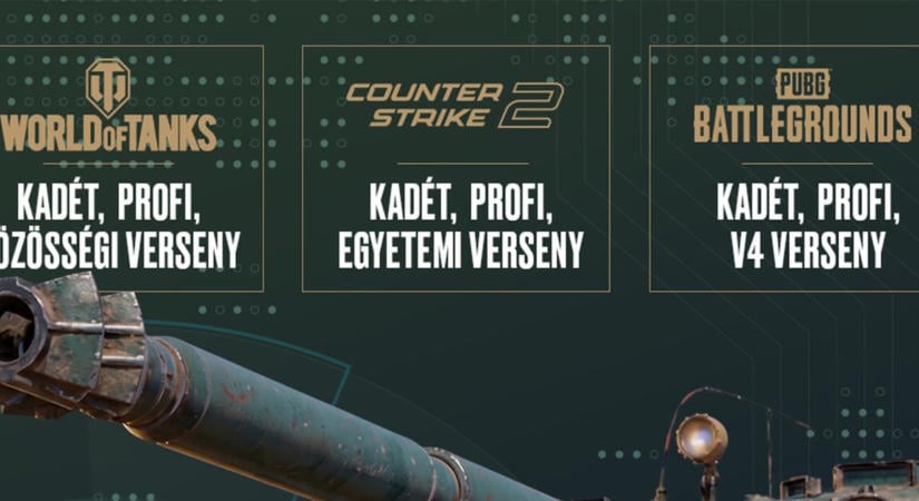 Itt van az ősz, itt van a Digital Warriors új szezonja: CS2, WoT és PUBG a menün!