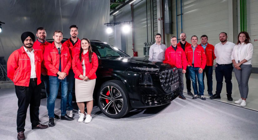 A győri mérnökök keze munkája is benne van az új Audi Q9-ben