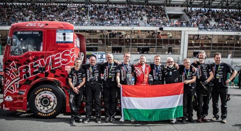 Ismét Eb-győztes Kiss Norbert és a szabolcsi székhelyű Révész Racing!