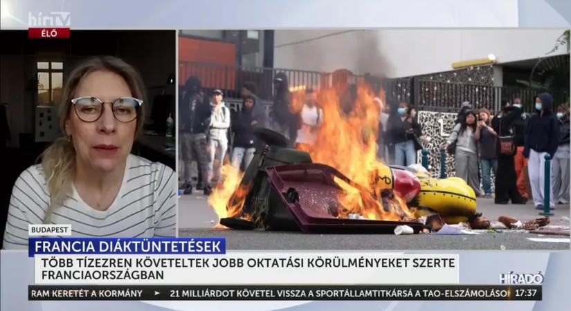 Könnygáz, gumibot, több száz sérült: egyre mélyebb a francia oktatási válság