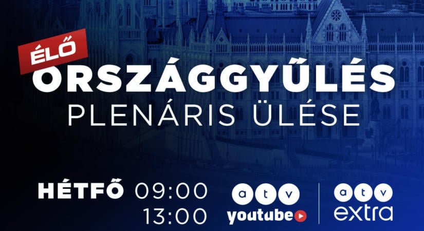 A mentelmi jogokról dönt az Országgyűlés plenáris ülése – Nézze itt élőben