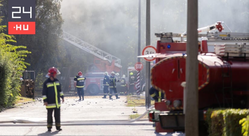 Kigyulladt egy szegedi vegyi üzem