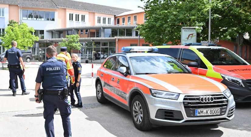 Két 13 éves diáklány súlyosan megsebesült, a 16 éves támadót elfogták a német gimnáziumi ámokfutás után