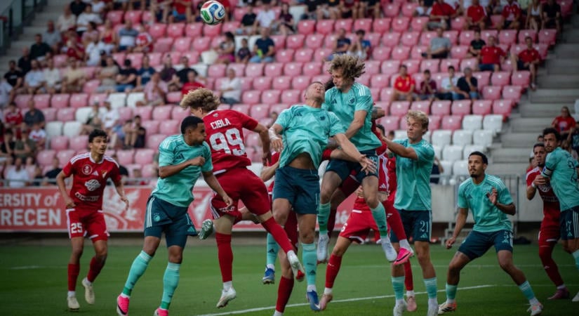 DVSC-Kobenhavn: A hőség nagyobb veszélyt jelentett a dánokra, mint a Loki