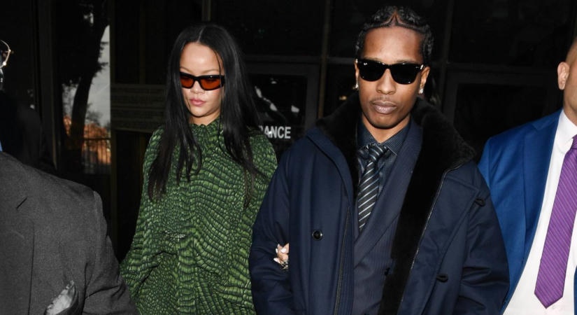 Egy éven belül másodszor címlapsztár Rihanna és AAP Rocky kislánya, Rocki: FOTÓGALÉRIA