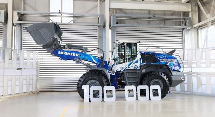 A 100 ezredik homlokrakodót ünnepelte a Liebherr