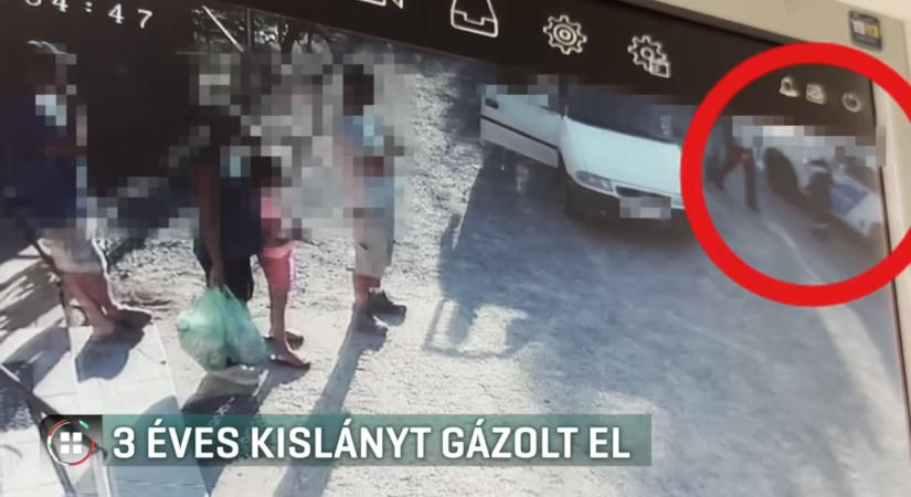 Újra kellett éleszteni egy 3 éves kislányt, miután elgázolták az otthona előtt Pusztadoboson